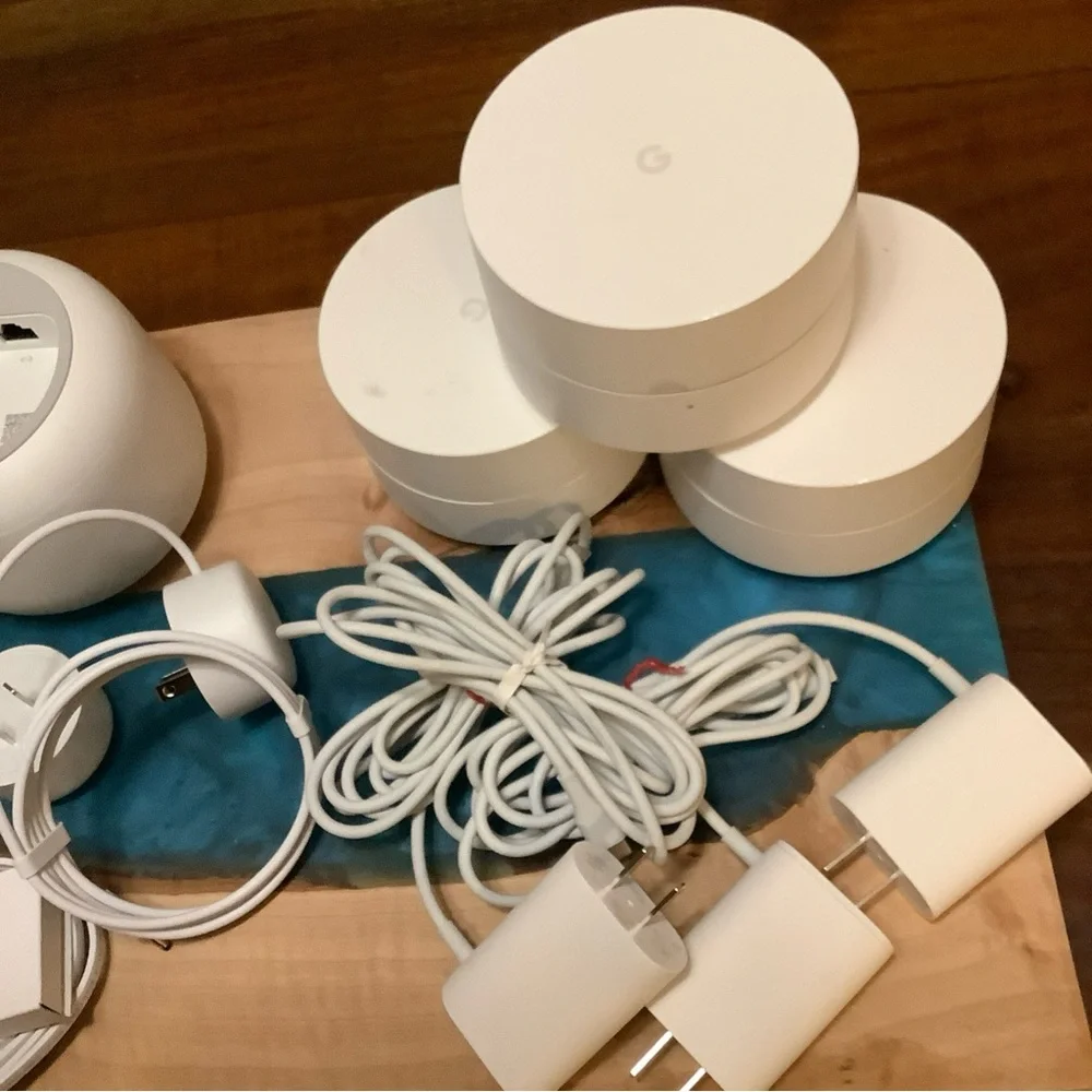 Google White Wireless Access Points